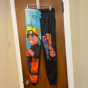 🆕 Small adult or Youth Jogger Pants - Blue and Black. NWT